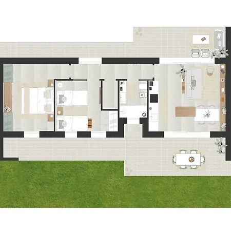 דירה Vibra Moorea *